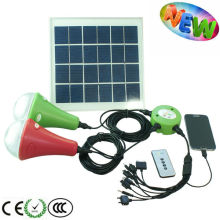 MINI solar led home lighting system for camping/hiking/emergency